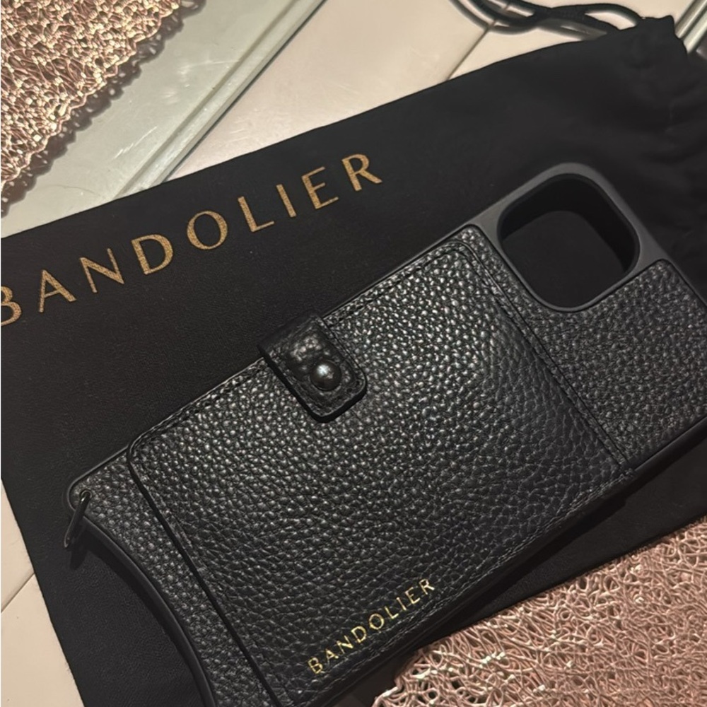 Bandolier Textured Black Phone Case
